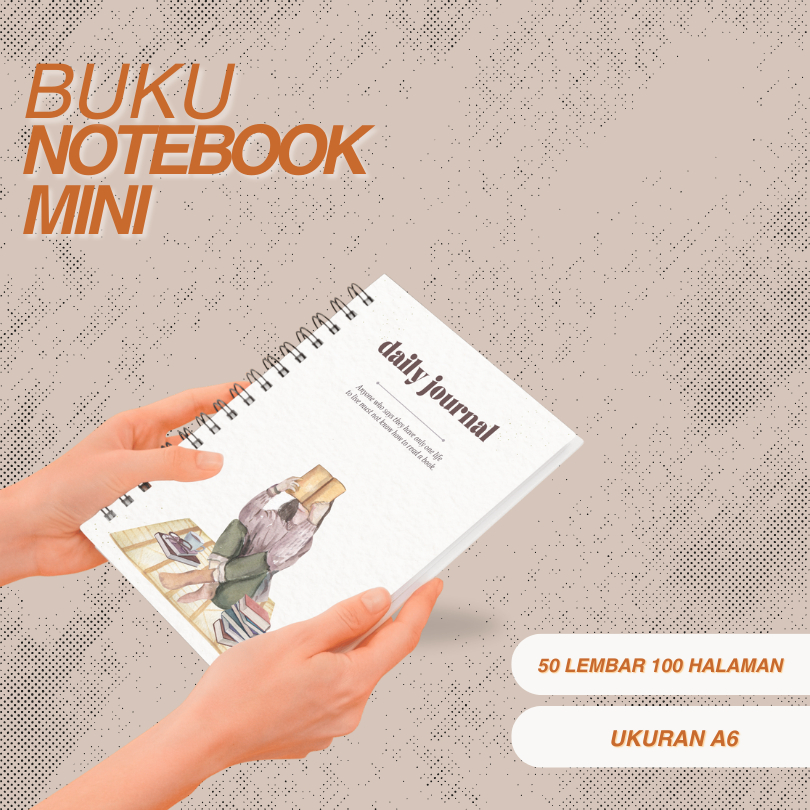 

DAILY JURNAL A6 BUKU CATATAN MINI NOTEBOOK