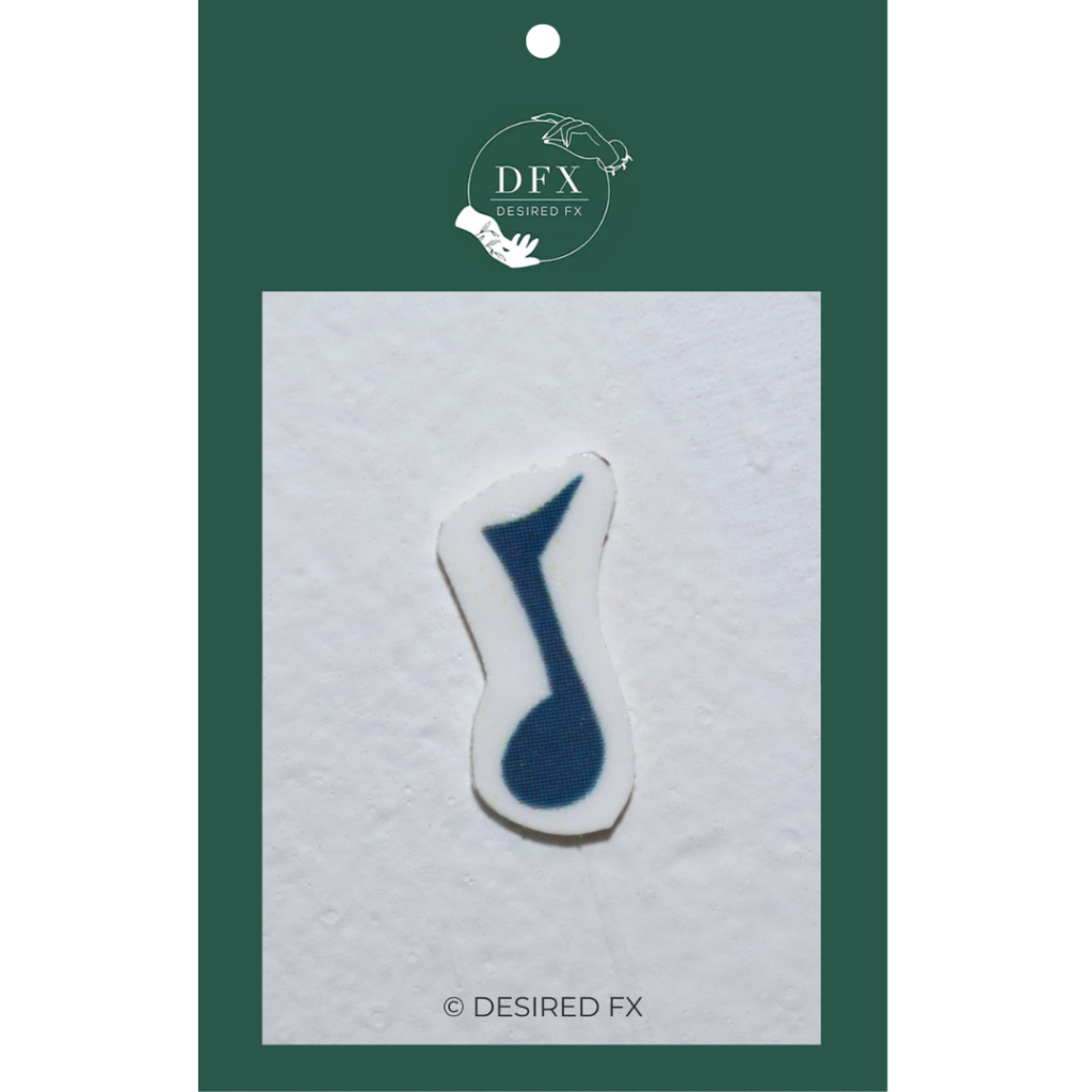 QUAVER TEMPORARY TATTOO | Tato temporer musik | Tato quaver minimalis | Temporary tattoo musical not