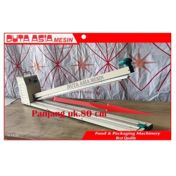 IMPULSE SEALER/MESIN PRESS PLASTIK PANJANG 80 CM TRAFO BESAR DAN AWET