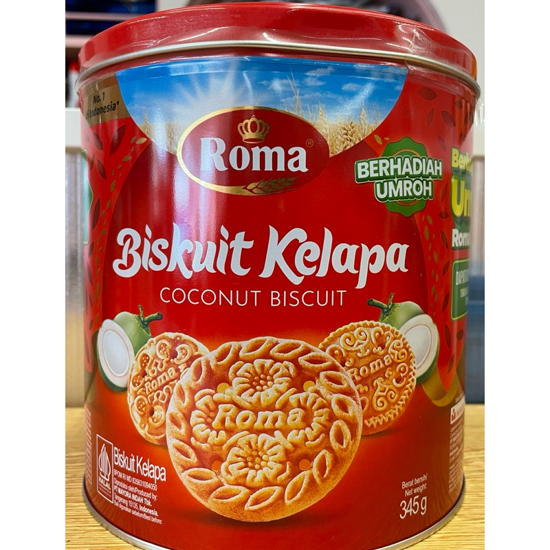 

Roma Biskuit Kelapa Coconut Biskuit 345gr