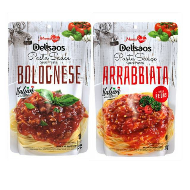

MAMASUKA SAUS BOLOGNESE & ARRABBIATA 315 GR