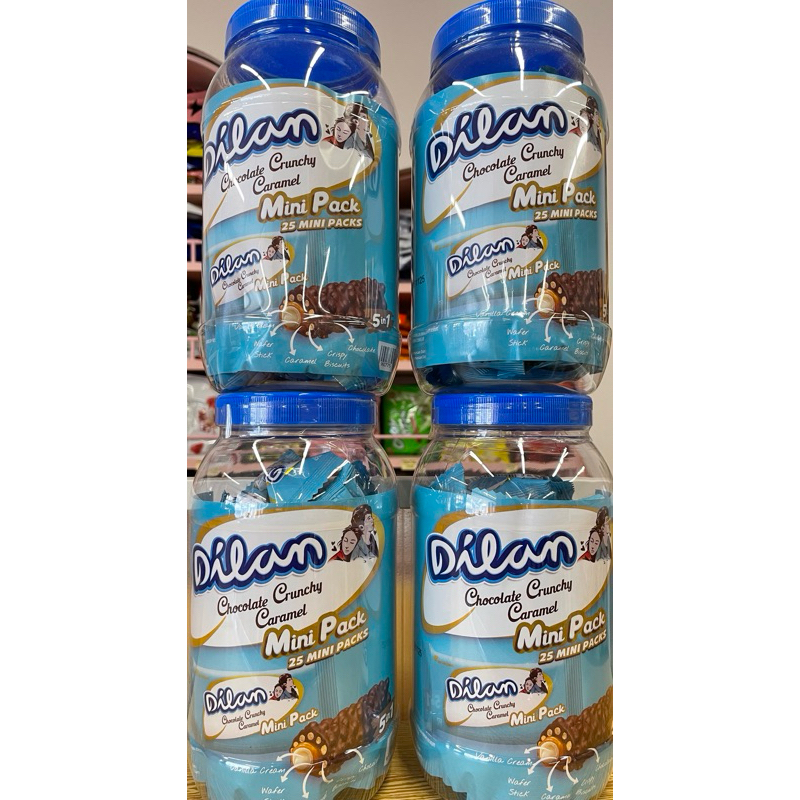

Dilan Chocolate Crunchy Caramel Mini Pack 25 Mini Pack