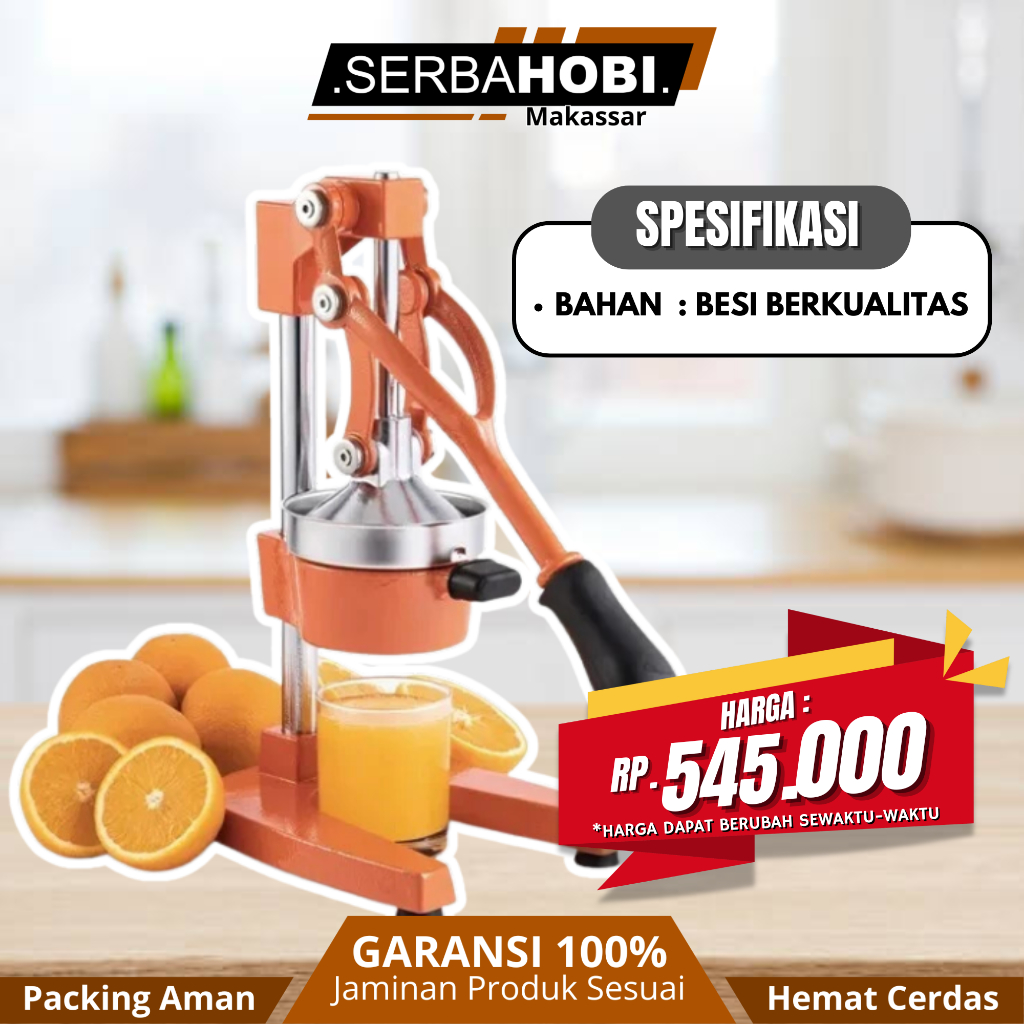 Alat Peras Jeruk / Pemeras Jeruk / Peras Jeruk Manual Jumbo