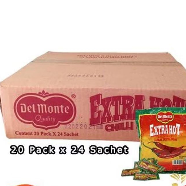 

delmonte extra hot cabe saset