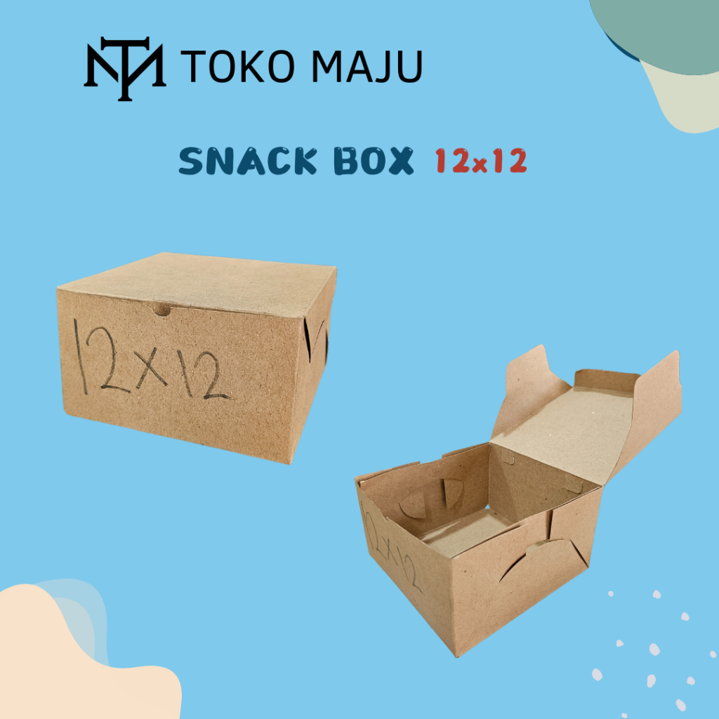 

Dus Box Snack Kraft Uk. 12 x 12 / 12 x 14 / 12 x 16 / Per Pack (isi 100)