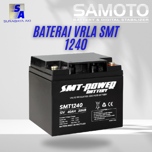 VRLA BATTERY KERING SAMOTO 1240 BATERAI VRLA SMT 12V 40AH - SMT1240