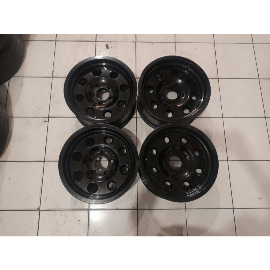 VELG MOBIL SECOND RACING RUBICON RING 16 LEBAR 8 PCD 5X127 ET0 BLACK