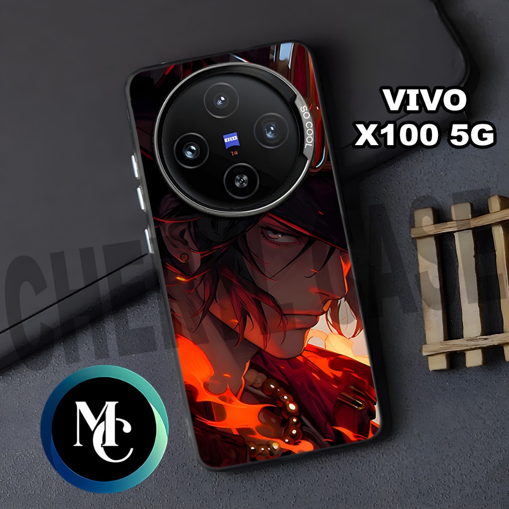 CC6/ case Hand phone VIVO X100 5G/Motif ANIME LUFFY/casing VIVO X100 5G/kesing VIVO X100 5G/silicon 