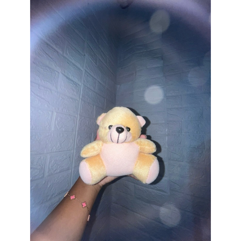Boneka bear mini ukuran 13cm