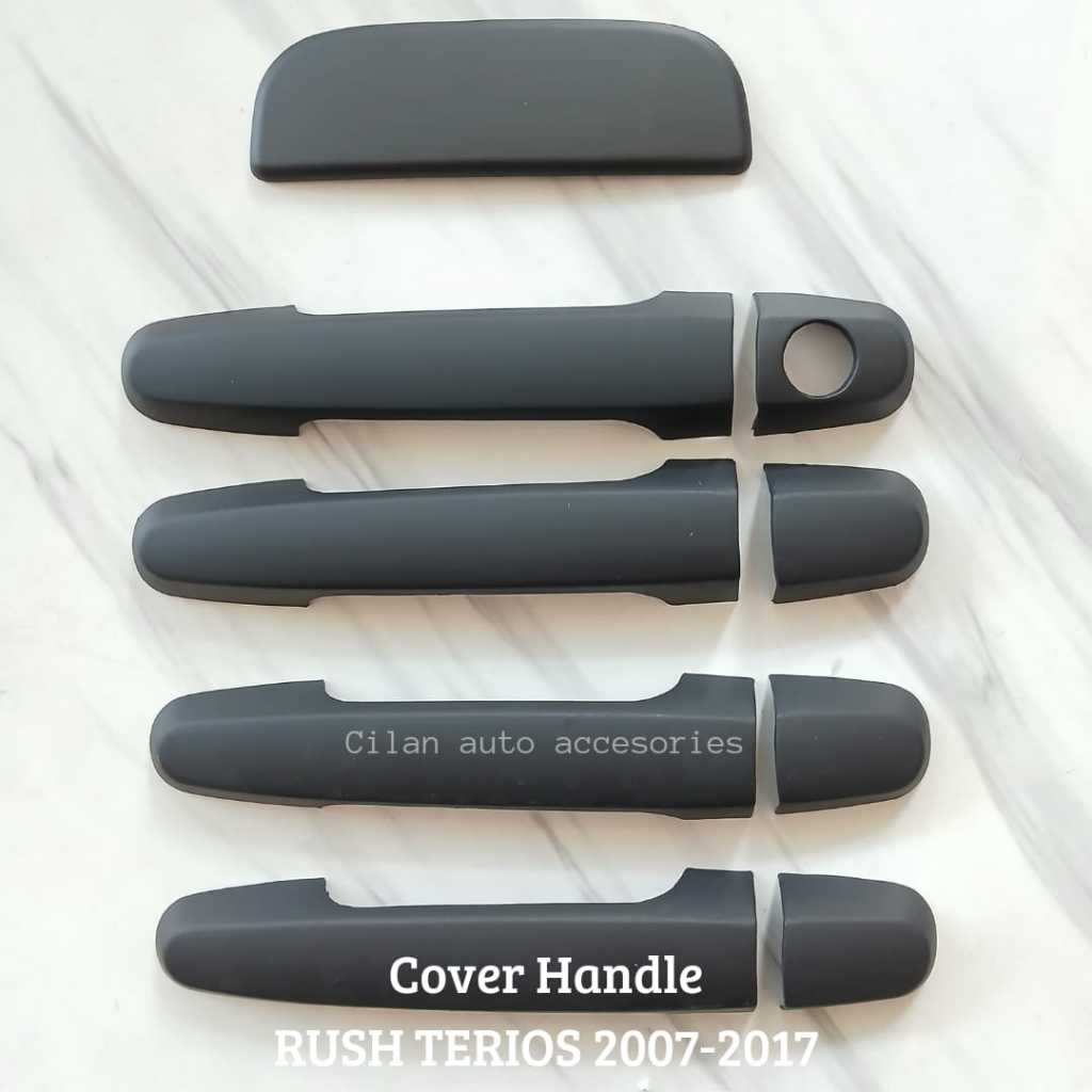 Cover Handle Pintu Mobil Terios Lama 2007 - 2017 Hitam