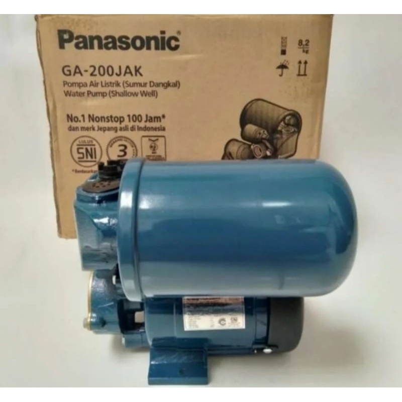 Mesin Pompa Air Sumur Dangkal Otomatis PANASONIC GA-200 JAK 200 WATT