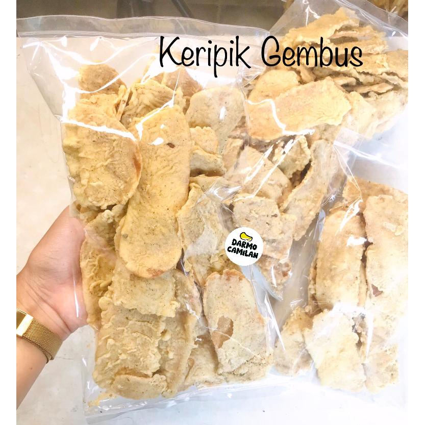 

Kripik Tempe Gembus 250gr 500gr Menjes Dage Gurih