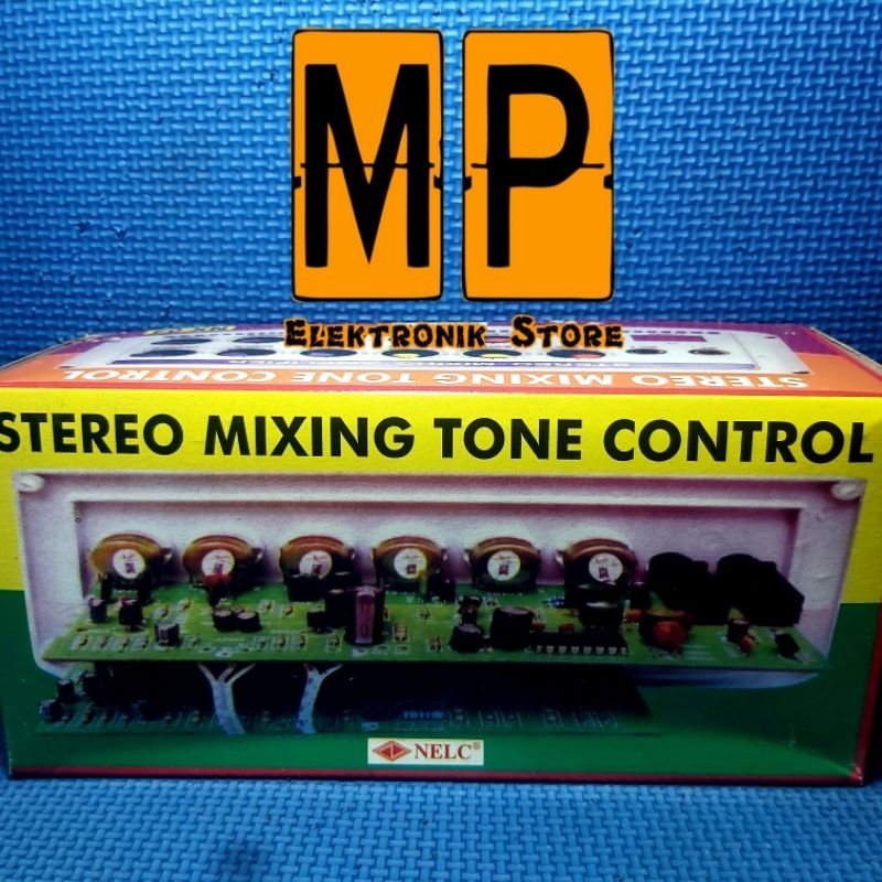 Kit Modul Tone Conntrol Speaker Aktif Stereo Mixing Karaoke Echo Mix NELC NX-02