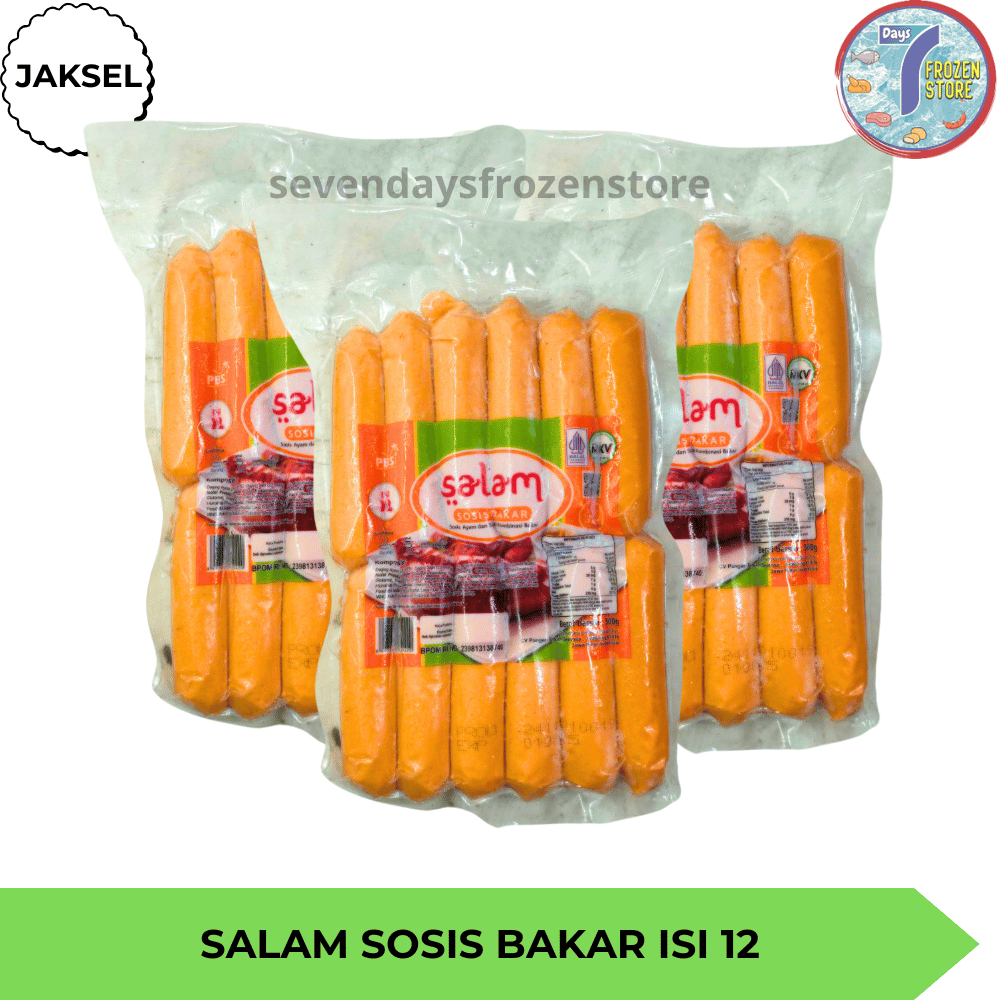 Salam Sosis Bakar | Sosis  Ayam dan Sapi Kombinasi 500 gr