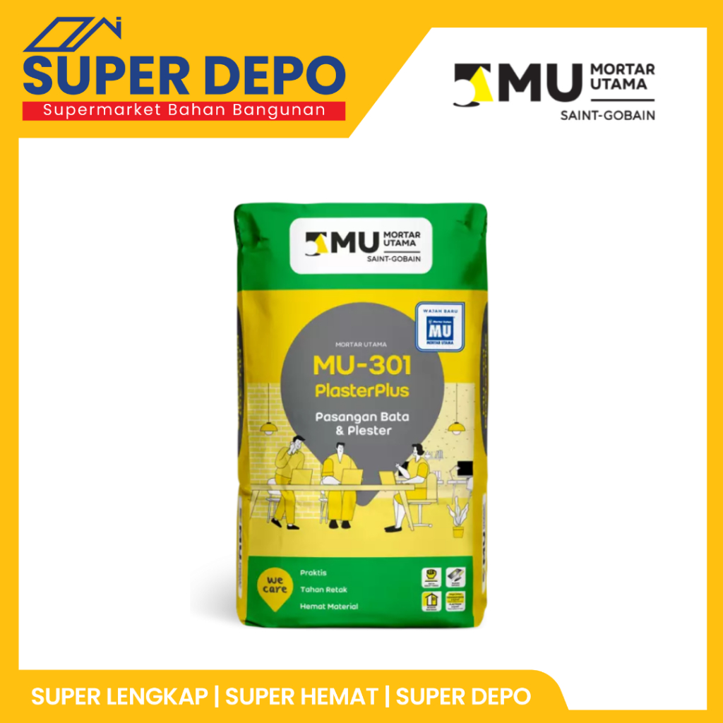 PASANGAN BATA DAN PLESTER - MU-301 PLASTERLUS