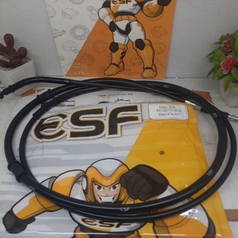 43450-K1A-N11 KABEL REM BELAKANG BEAT STREET  ORI ESF
