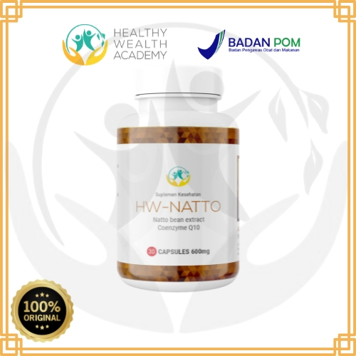 Hwacademy - HW - NATTO vitamin jantung dan pembuluh darah - 30 Kapsul