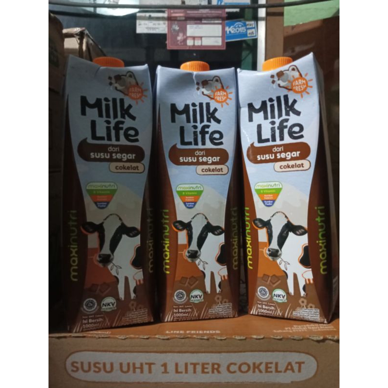 

Promo Susu Segar Milklife Coklat 1L