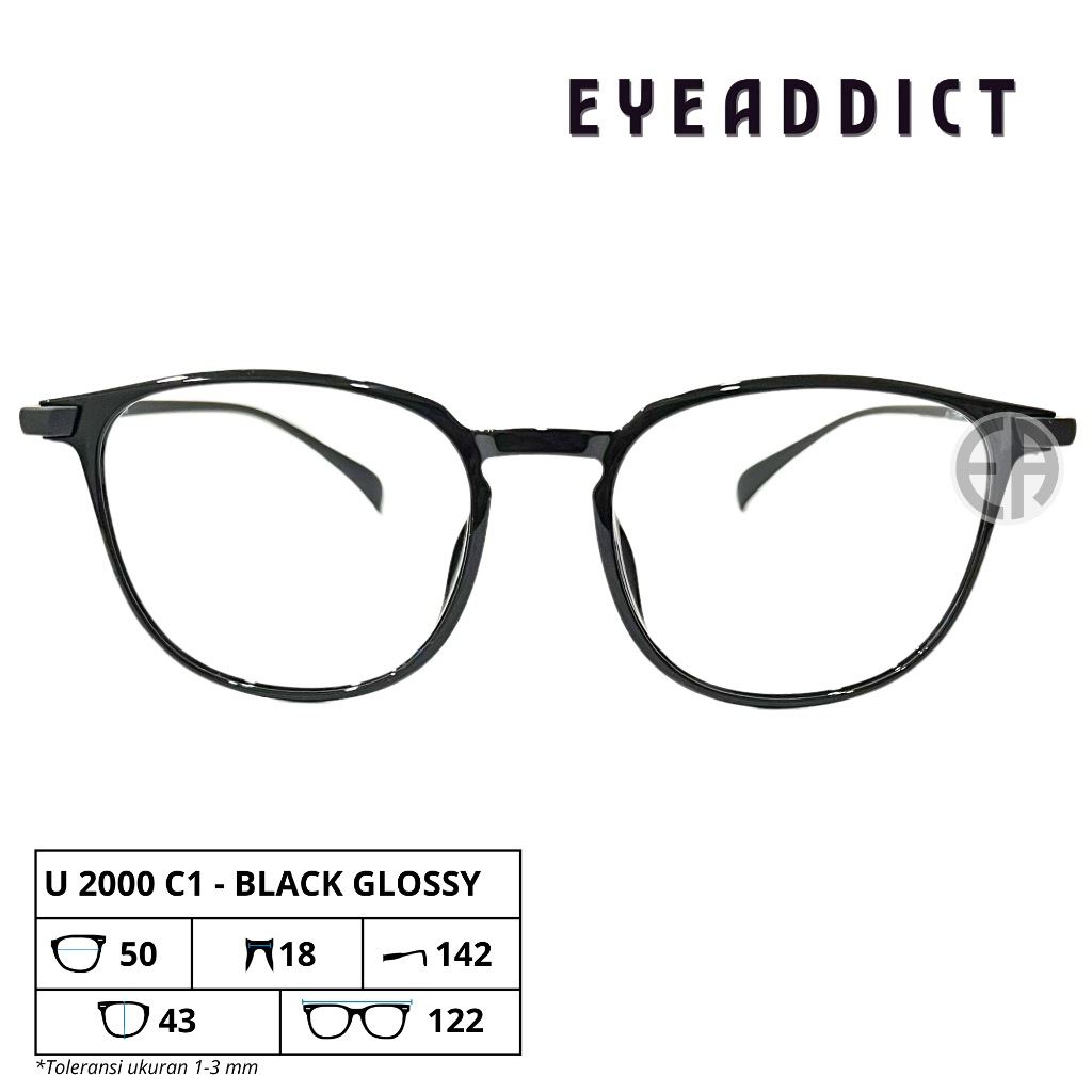 EYEADDICT Kacamata Unisex EA-2000