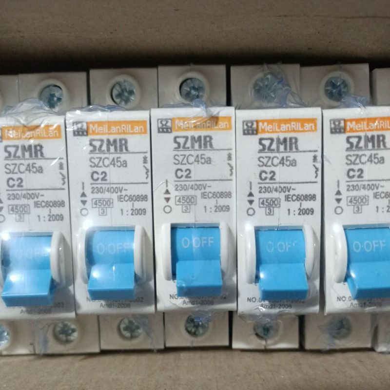 MCB SZMR 2AMPER 1PHASE/ MEILANRILAN
