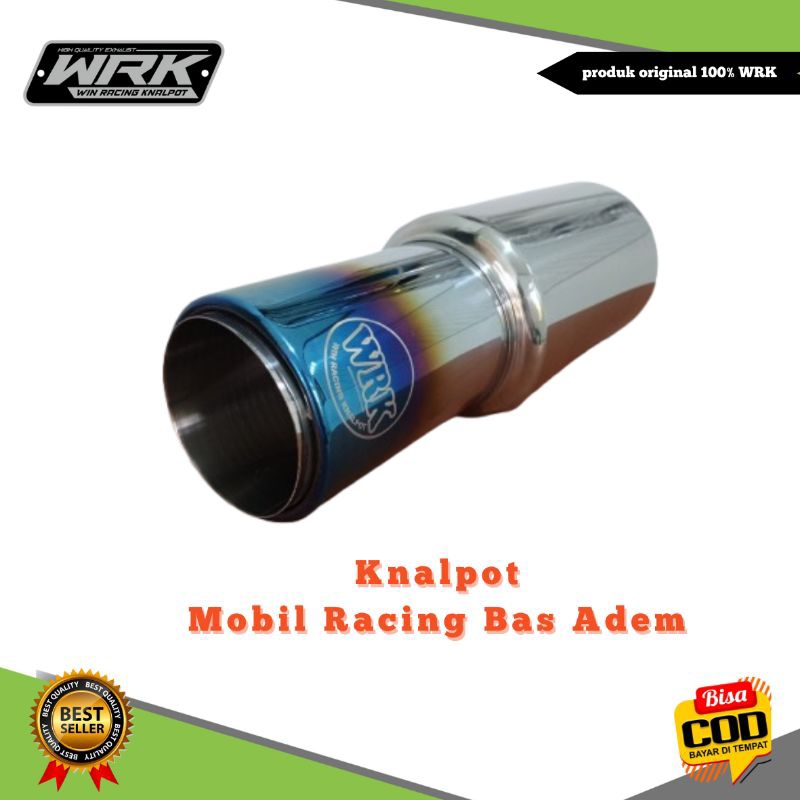 Knalpot Racing full stainless untuk jenis mobil Agya, Jazz, Terios,sedan,Ayla,dll suara bas bulet