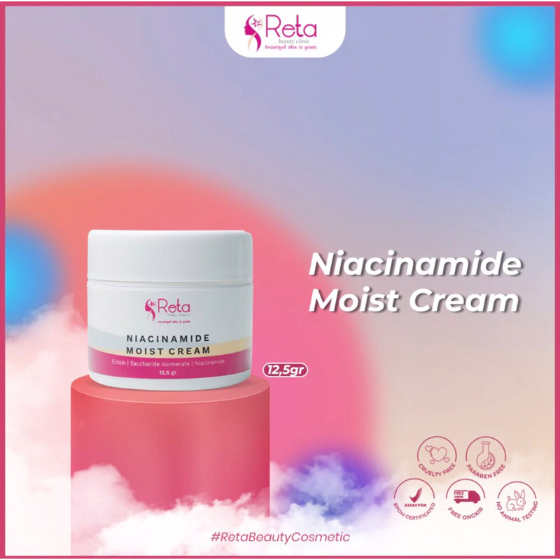 Niacinamide Moist Cream/Krim Pagi/Krim/Kosmetik/Reta Beauty Clinic