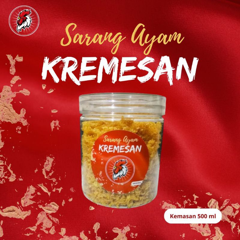 

Kremesan Sarang Ayam - Kremes Ayam Kemasan 500 ml
