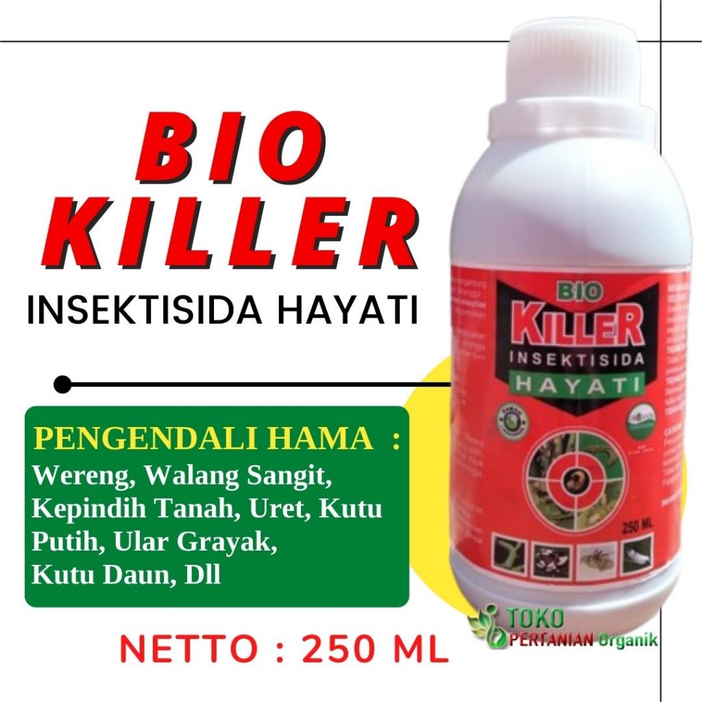 Pupuk hama semut pada tanaman BIO KILLER, pupuk basmi hama gulma padi