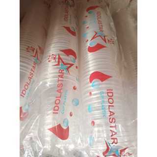 Cup idola star aqua gelas plastik aqua idola star 220 ml cup jasuke/air mineral gelasan ukuran aqua 