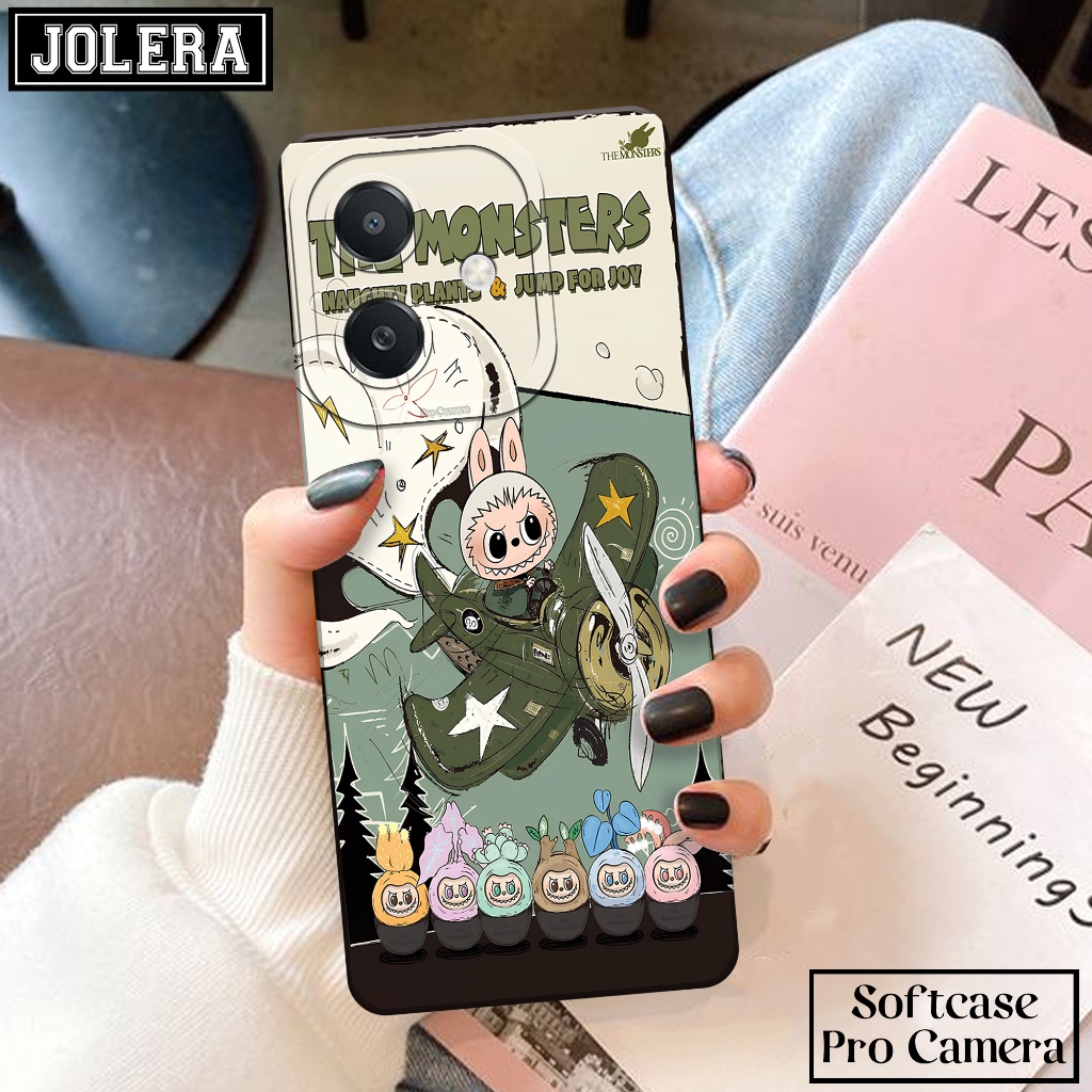 Case Hp OPPO A3 NFC Terbaru - Case Hp OPPO A3 NFC - Silikon Hp OPPO A3 NFC - Motif Cartoon Keren - C