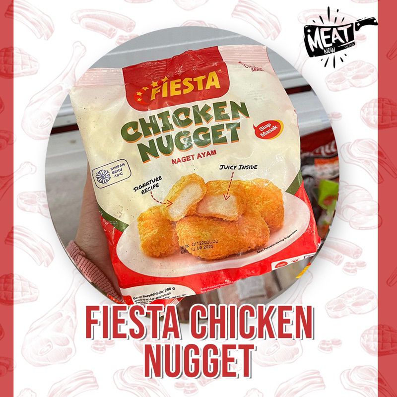 

Fiesta Chicken Nugget Naget Ayam 200 gram