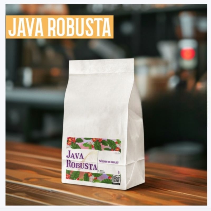 

KOPI JAVA ROBUSTA 500 GR/BIJI KOPI/KOPI BUBUK/ROBUSTA/JAVA/ROASTED BEANS/COFFEE GROUNDS/COFFEE/KOPI
