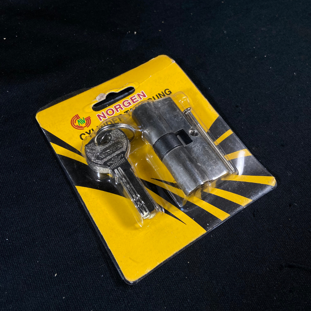 NORGEN Kunci Silinder Pintu Tanggung Besar Cylinder Lock 60 MM