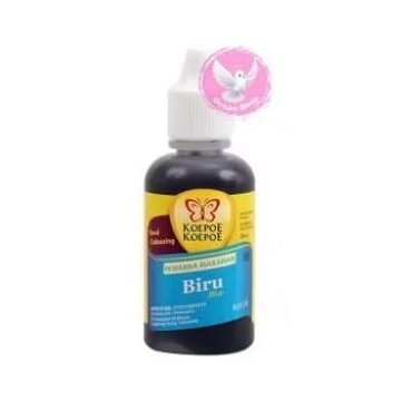 

[2 PCS] Pewarna Biru 30ml Koepoe Koepoe