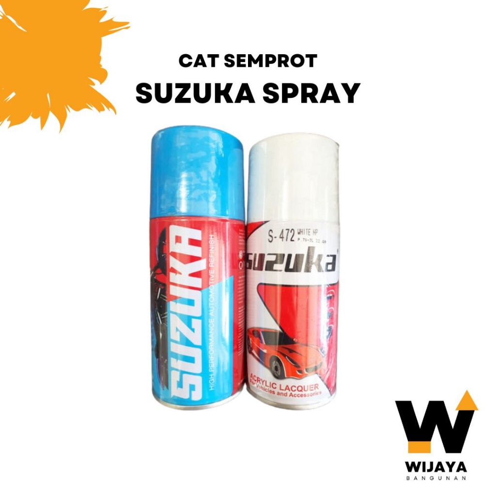 SUZUKA SPRAY Pilox Cat Semprot Paint 300 CC
