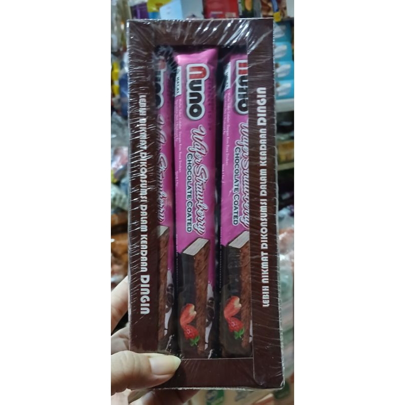 

WAFER NUNO WAFER STROBERI CHOCCOLATE ISI 12 + 1