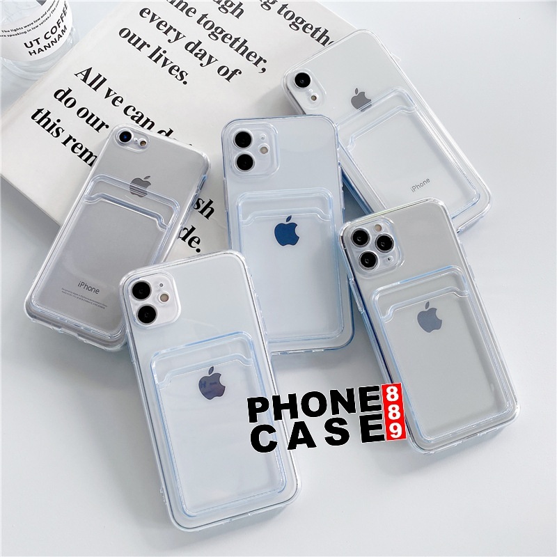 OPPO RENO 12 PRO CASE BENING SLOT KARTU  SOFT CASE WALLET OPPO RENO 12 PRO