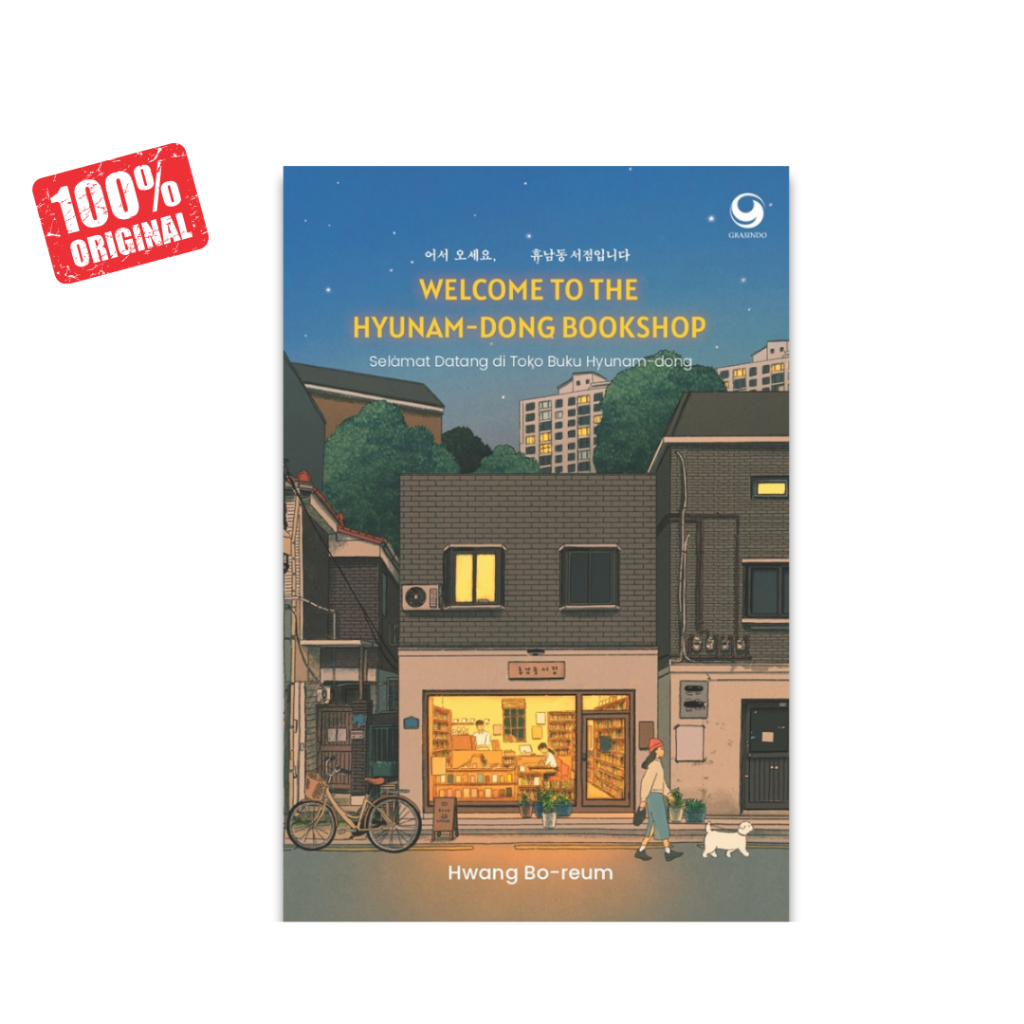 Buku Welcome To The Hyunam-Dong Bookshop - Hwang Bo-Reum