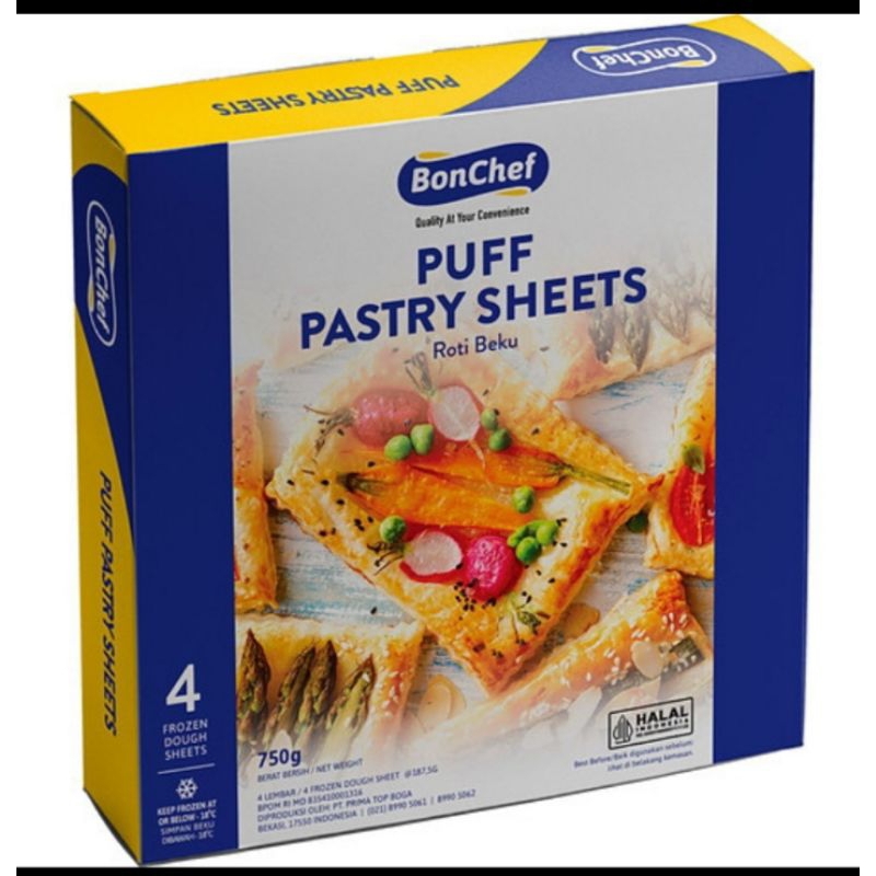 

Puff Pastry Bonchef 750gram