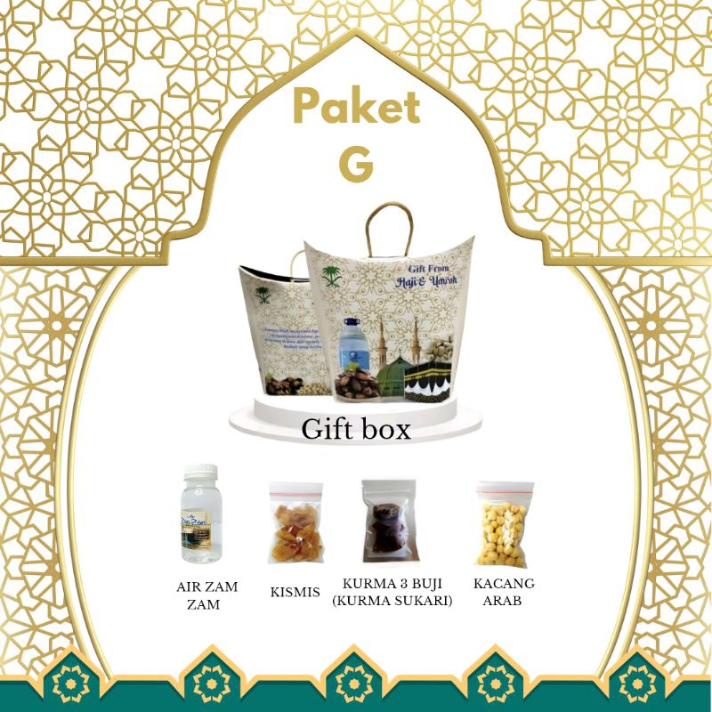 

paket oleh oleh haji dan umrah kode G