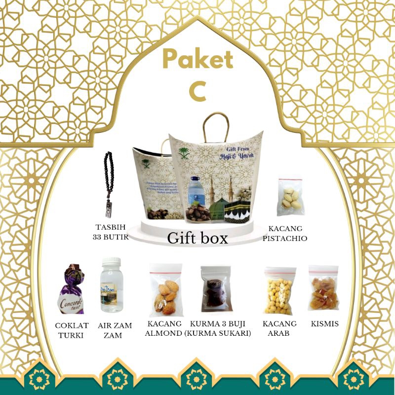 

paket oleh oleh haji dan umrah kode C
