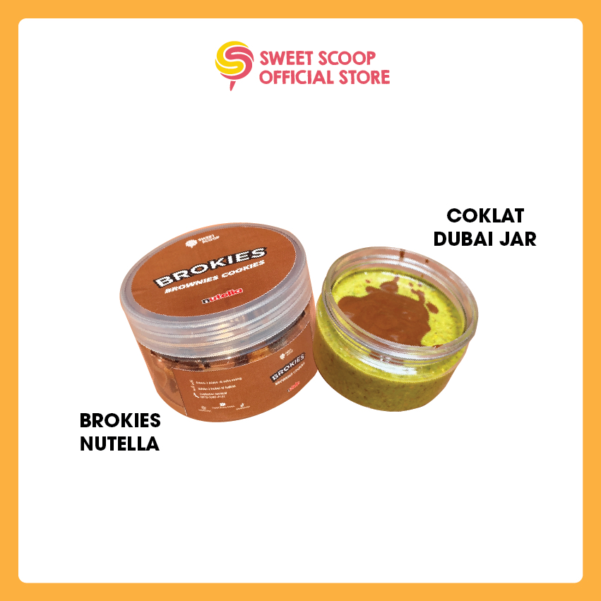 

BUNDLING Coklat Dubai Jar + Brokies Nutella