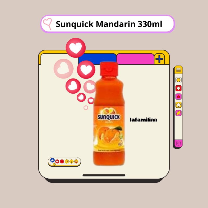

Sunquick Mandarin 330ml