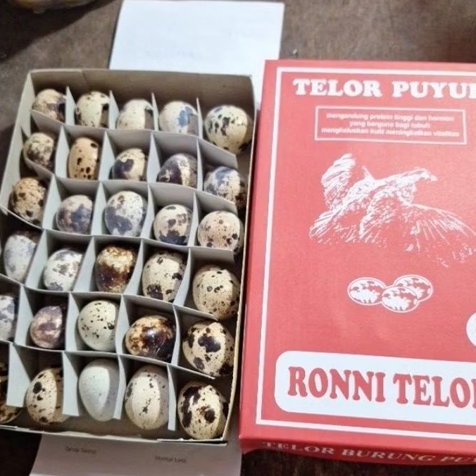 

telor puyuh 1 pack isi 30 butir