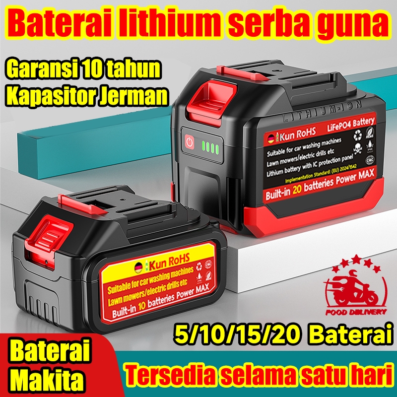 Baterai Dayi kapasitor Jerman dan baterai Makita Litium Li-ion Batteries Aksesori for Lithium Chains