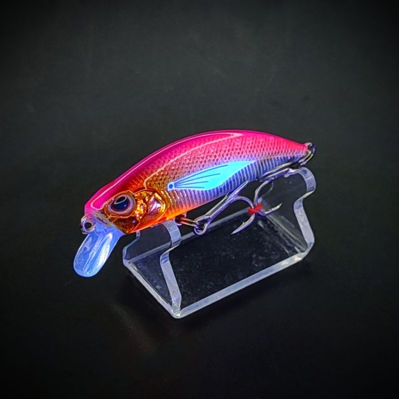 MINNOW FAITH  SINKING /5.5g - 5.5 cm /umpan pancing ikan laut hampala lais toman baby gt barakuda ka