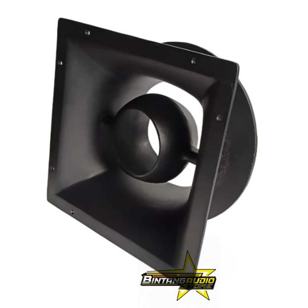 Horn Midle 10inch Ukuran 29x29cm / Corong Midel Rudal Bolong 10'' 10 inch Bahan Cor Diral Almunium T