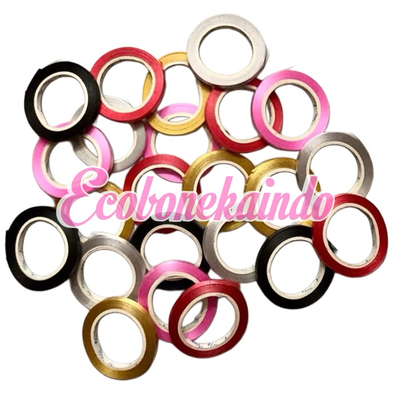 

Pita Balon mini Curly Ribbon Pita ribbon Balon Mini pita rope Ecobonekaindo