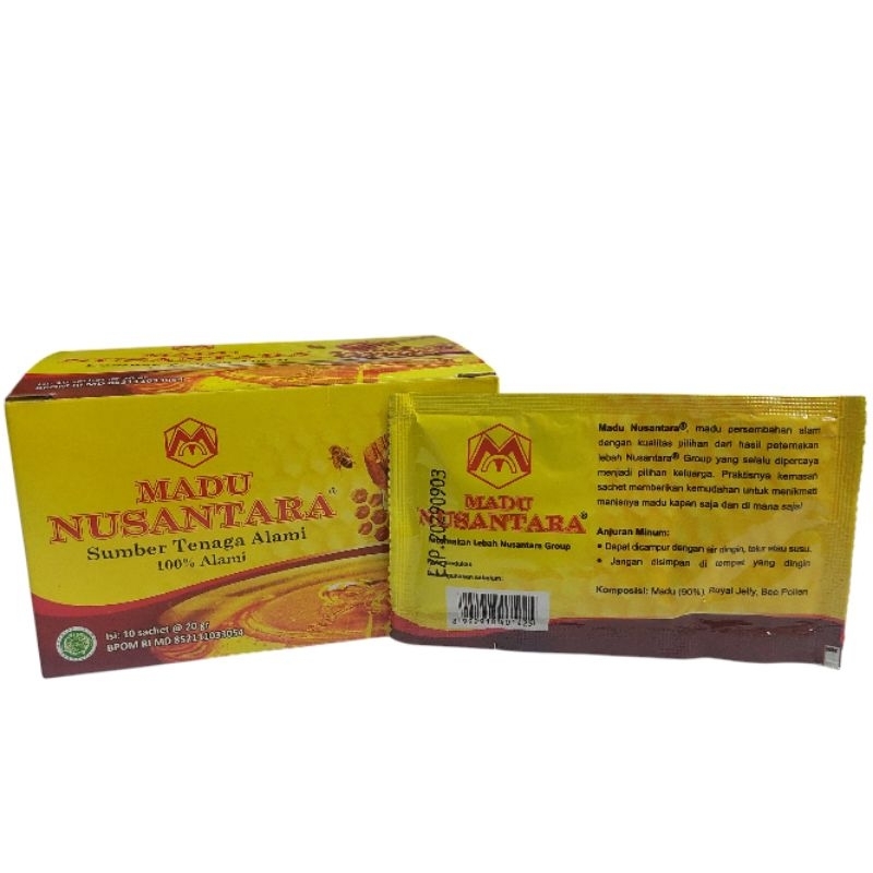 

Madu Super Nusantara | Madu Kemasan Sachet 20Gram