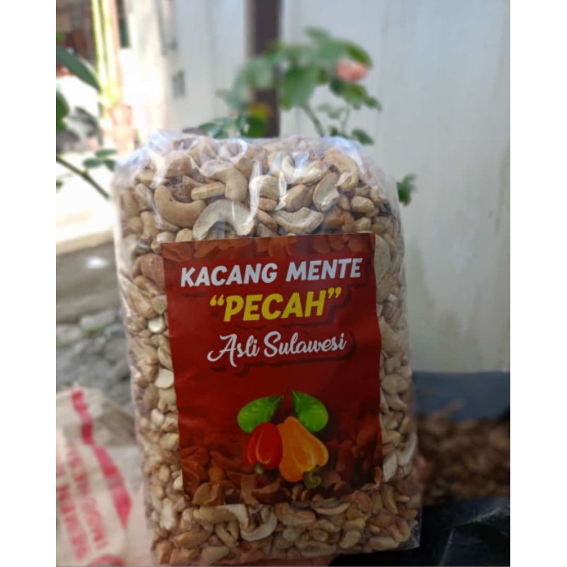 

Kacang Menteh / Kacang Mede Pecah Mentah 1kg